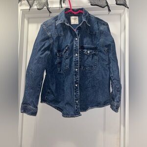Abercrombie Western denim shirt